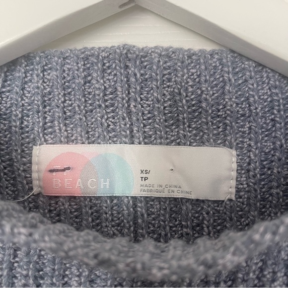 FREE PEOPLE BEACH Freya Cotton Knit Sweater Top - Picture 6 of 8